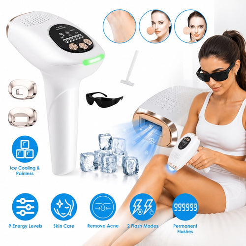 SilkFreeze™ Ice Cooling IPL Hair Removal Device